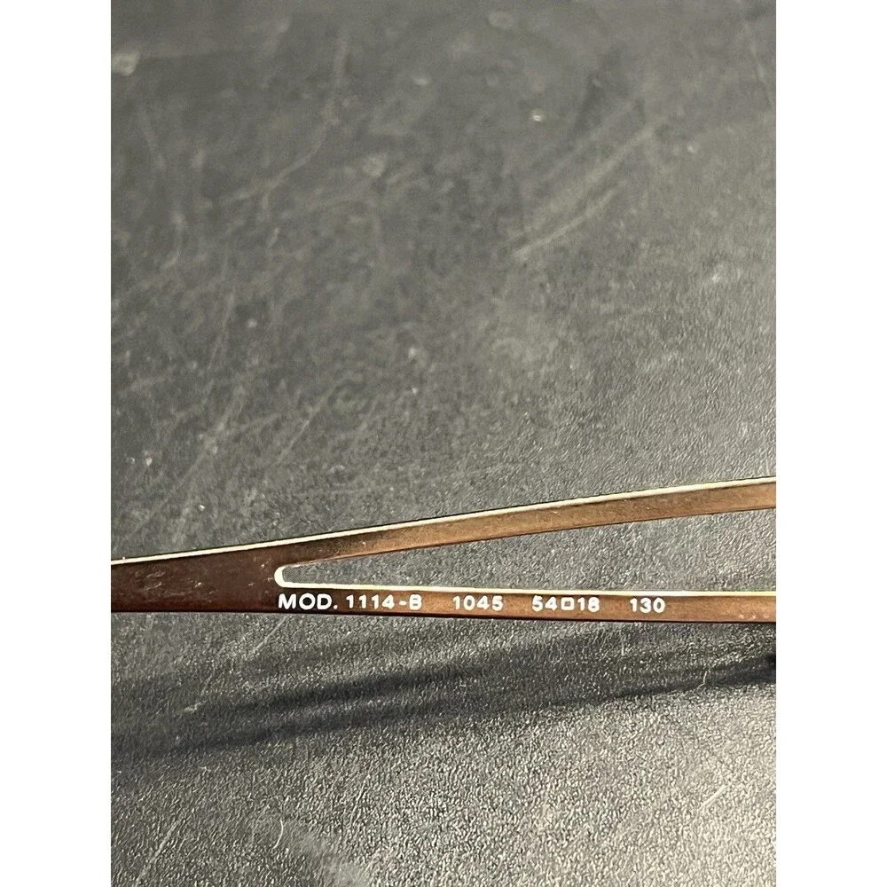 Versace MOD. 1114-B 1045 Bronze Eyeglasses Frames 54-18 130 Italy Designer Women